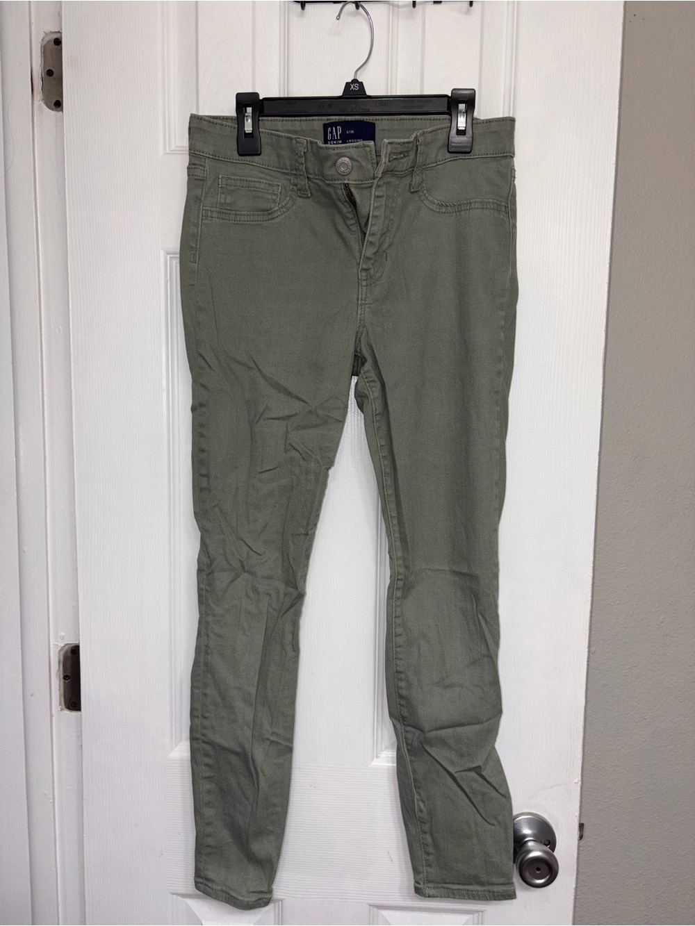 GAP Olive Green Skinny Pants size 2